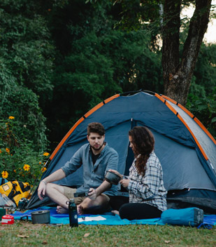 Günstiges Camping