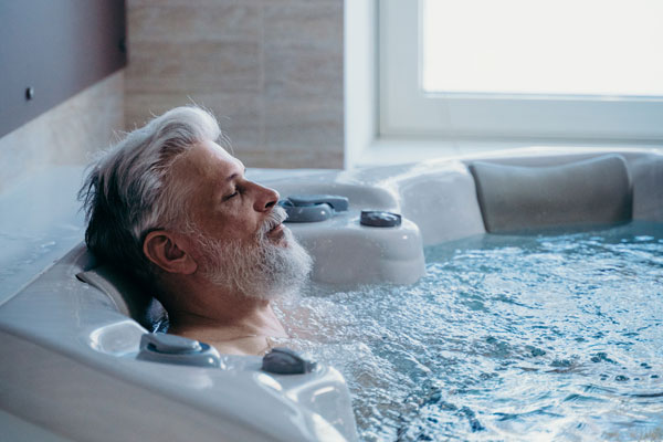 Mobil-home avec spa privatif
