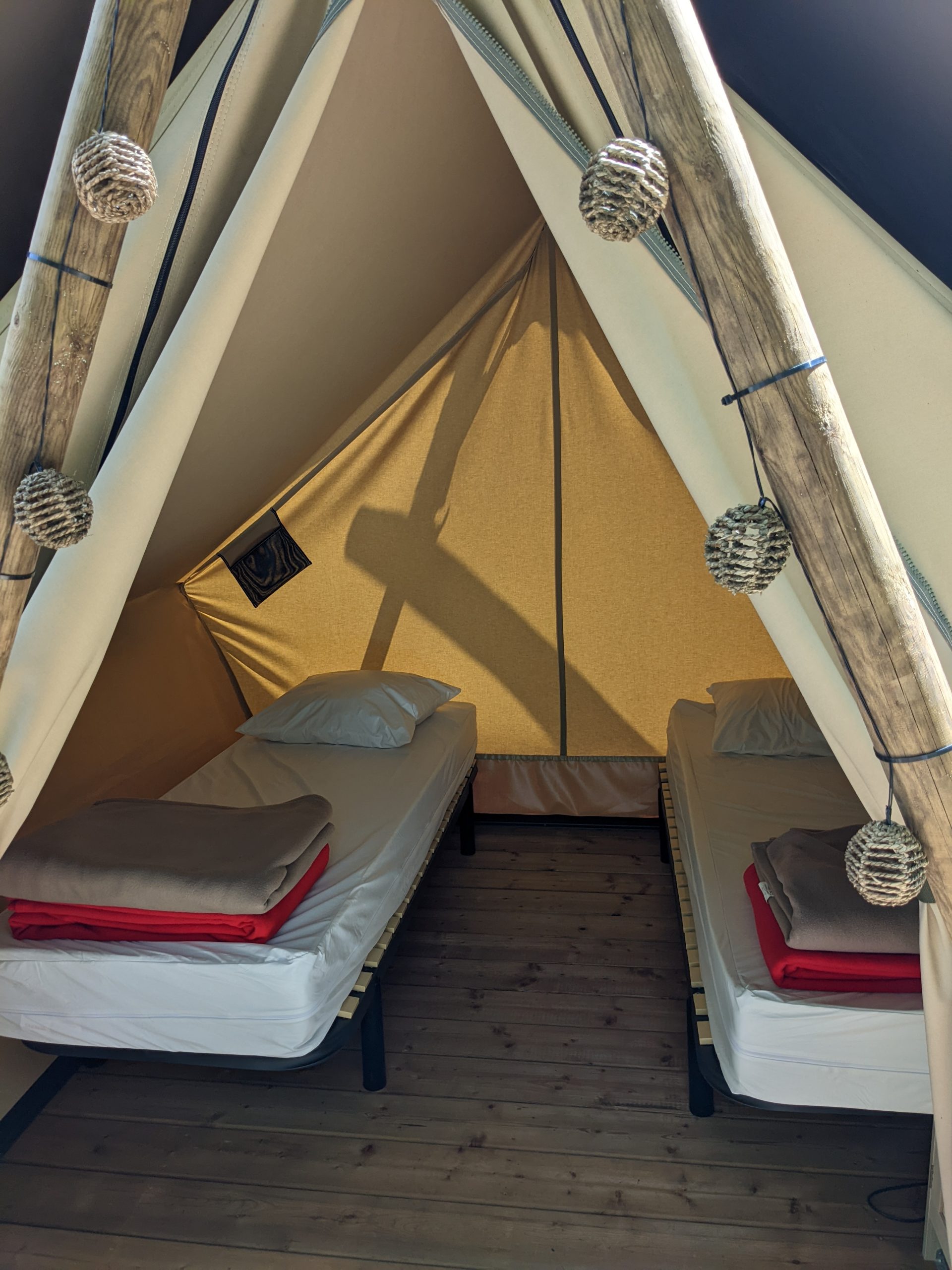 camping nature Landes