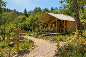 Camping avec toilettes sèches