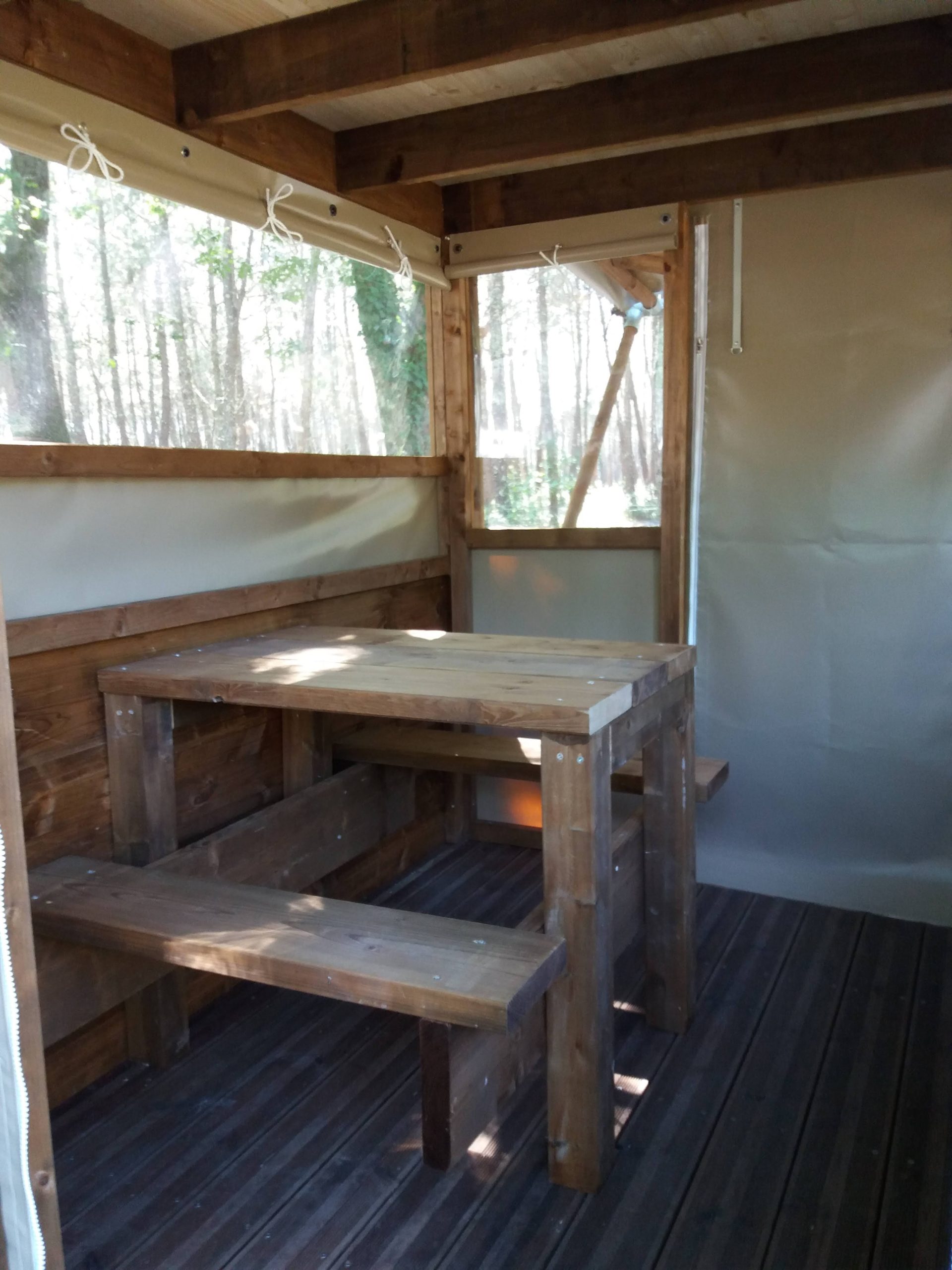 hébergement insolite camping nature Landes