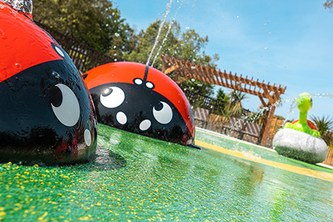 Pataugeoire sécurisée — Camping de l'Île Blanche