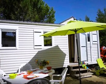Mobil-home 24m² au Camping de l'Île Blanche
