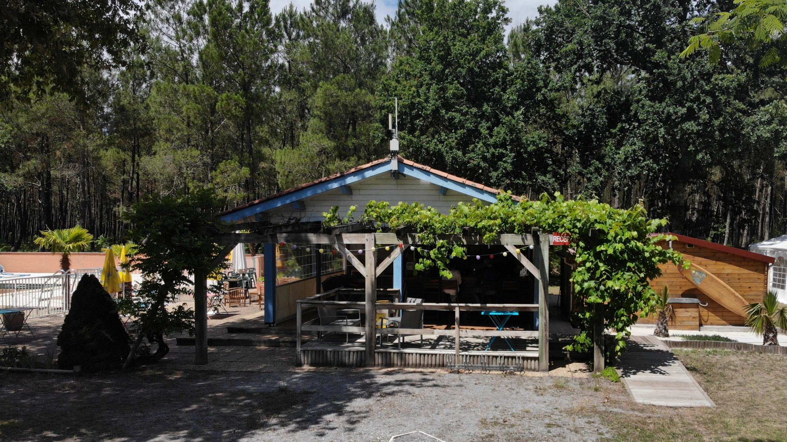 restaurant camping familial Landes