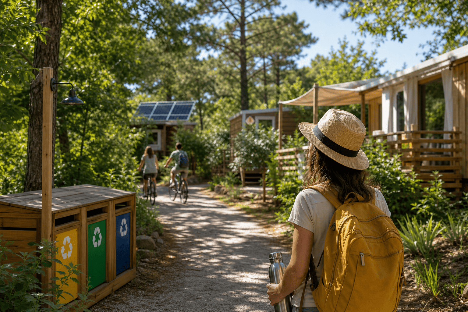 Écogestes en vacance