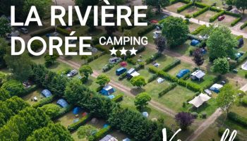 Camping La Rivière Dorée 3 étoiles - vue panoramique