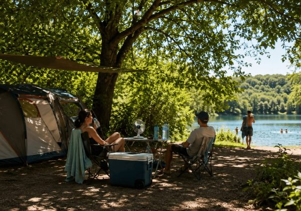 Camping durante la ola de calor: 8 consejos para mantener la calma