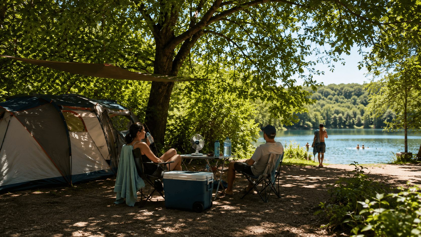 Camping bei Hitzewelle: 8 Tipps, um gelassen zu bleiben