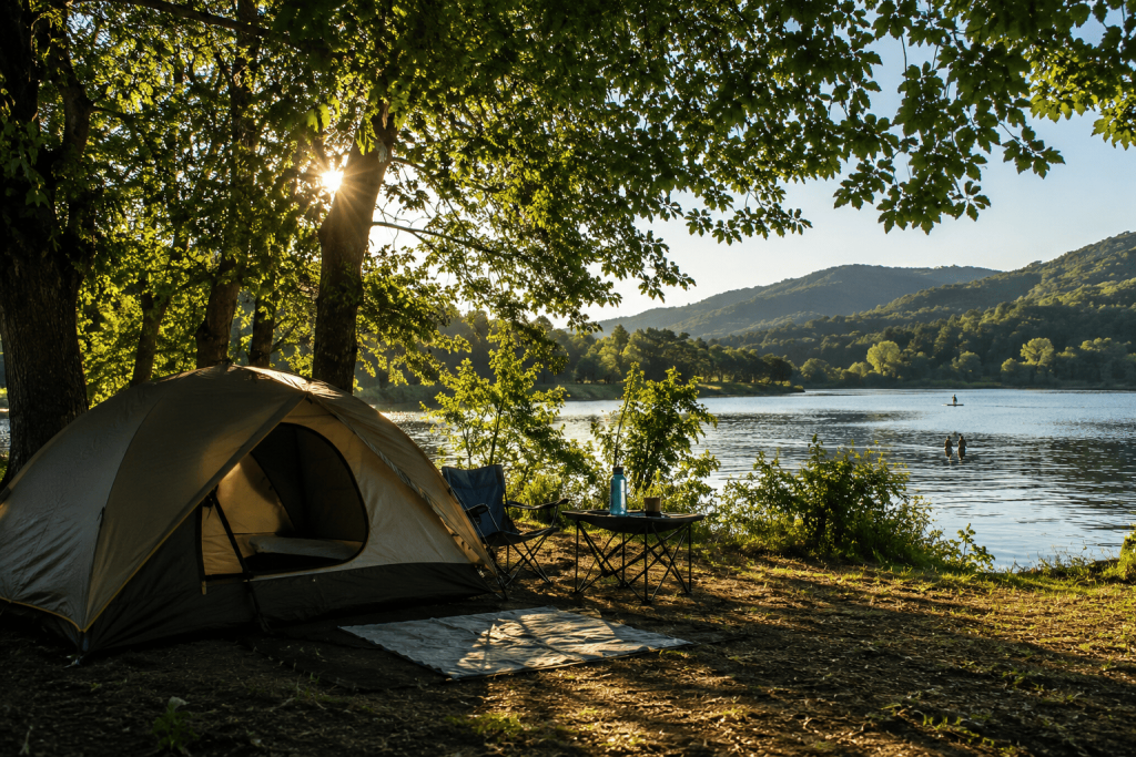 Camping forte chaleur
