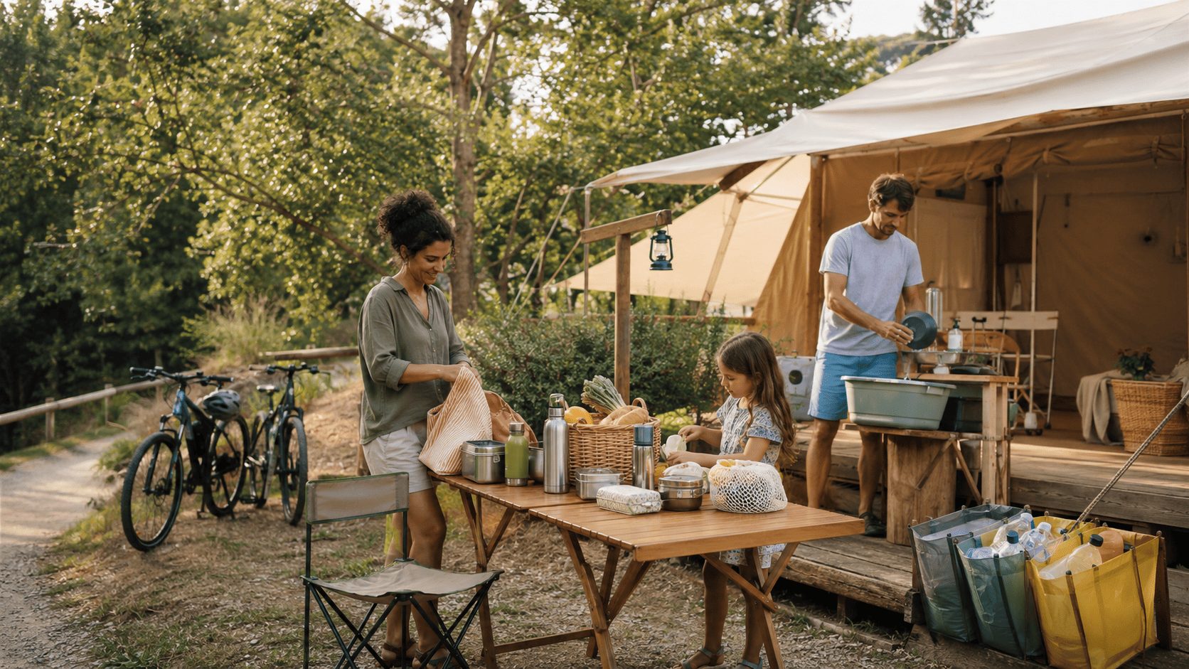 Ecología cotidiana: 8 gestos sencillos en el camping