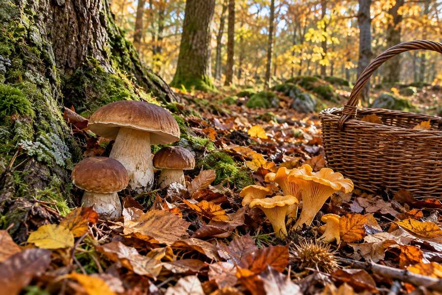 Champignons comestibles : les reconnaître et les cueillir sans risque